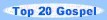 Top 20 gospel Christian song chart, gospel music lyrics