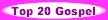 Top 20 gospel song chart, gospel music lyrics