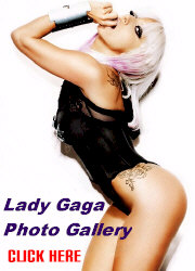 Lady Gaga almost nude Photo gallery